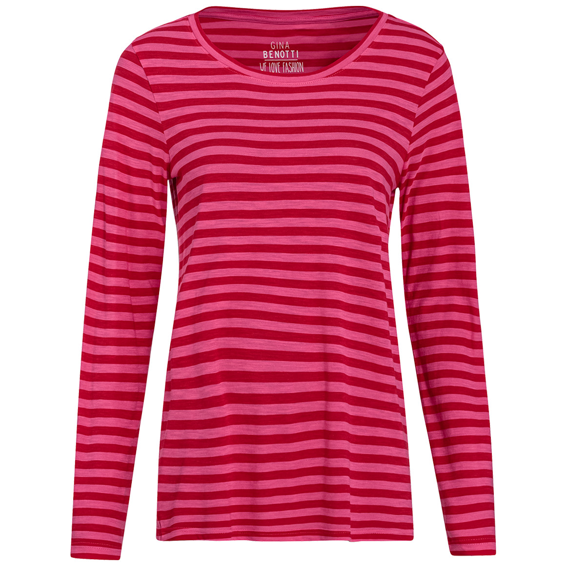 Damen Langarmshirt im Streifen-Look Damen Langarmshirt im Streifen-Look von Gina Benotti