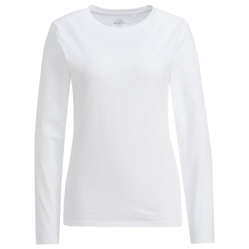 Damen Langarmshirt mit Bio-Baumwolle Damen Langarmshirt mit Bio-Baumwolle von Gina Benotti
