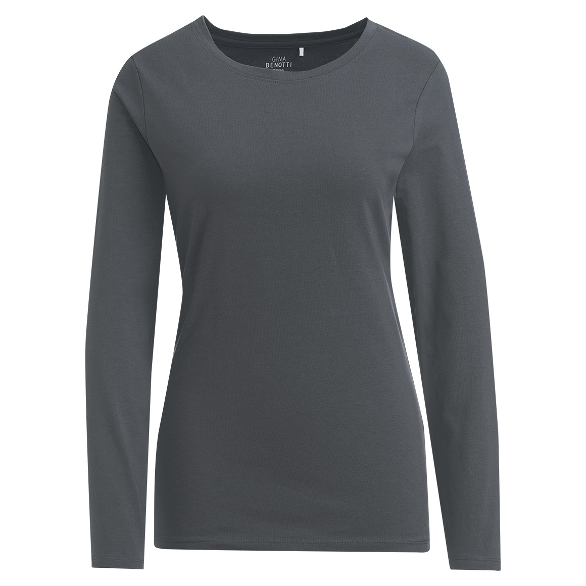 Damen Langarmshirt mit Bio-Baumwolle Damen Langarmshirt mit Bio-Baumwolle von Gina Benotti