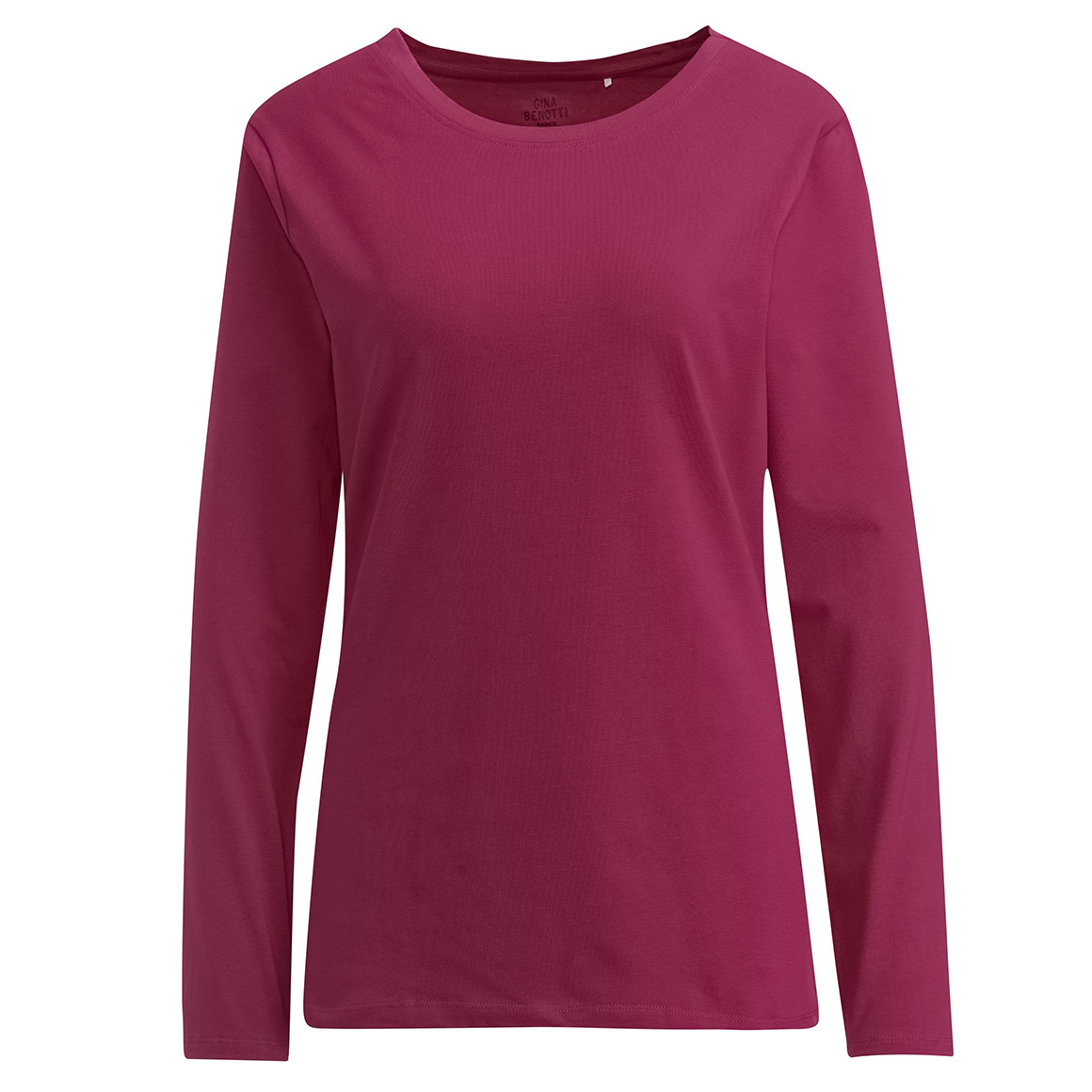 Damen Langarmshirt mit Bio-Baumwolle Damen Langarmshirt mit Bio-Baumwolle von Gina Benotti