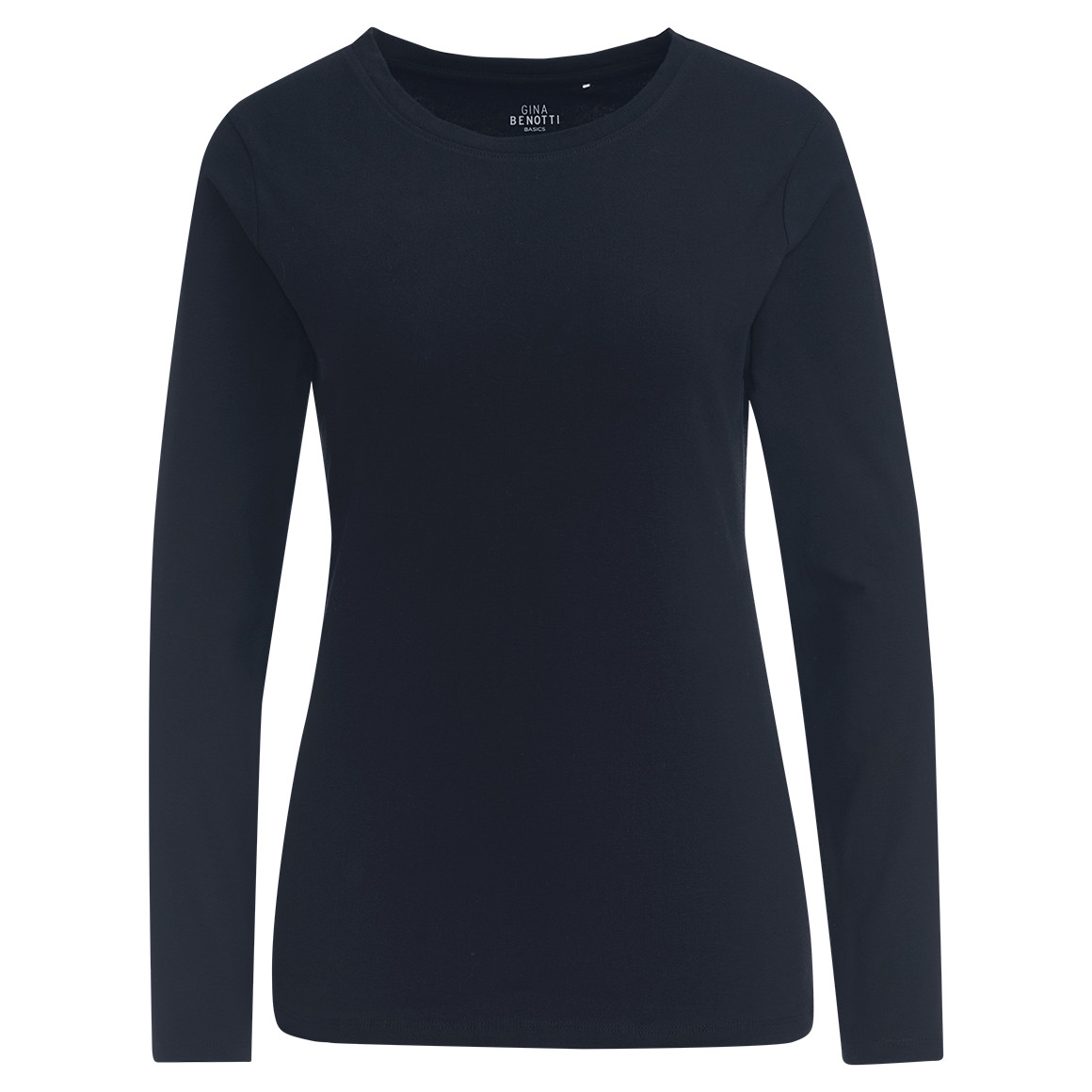 Damen Langarmshirt mit Bio-Baumwolle Damen Langarmshirt mit Bio-Baumwolle von Gina Benotti
