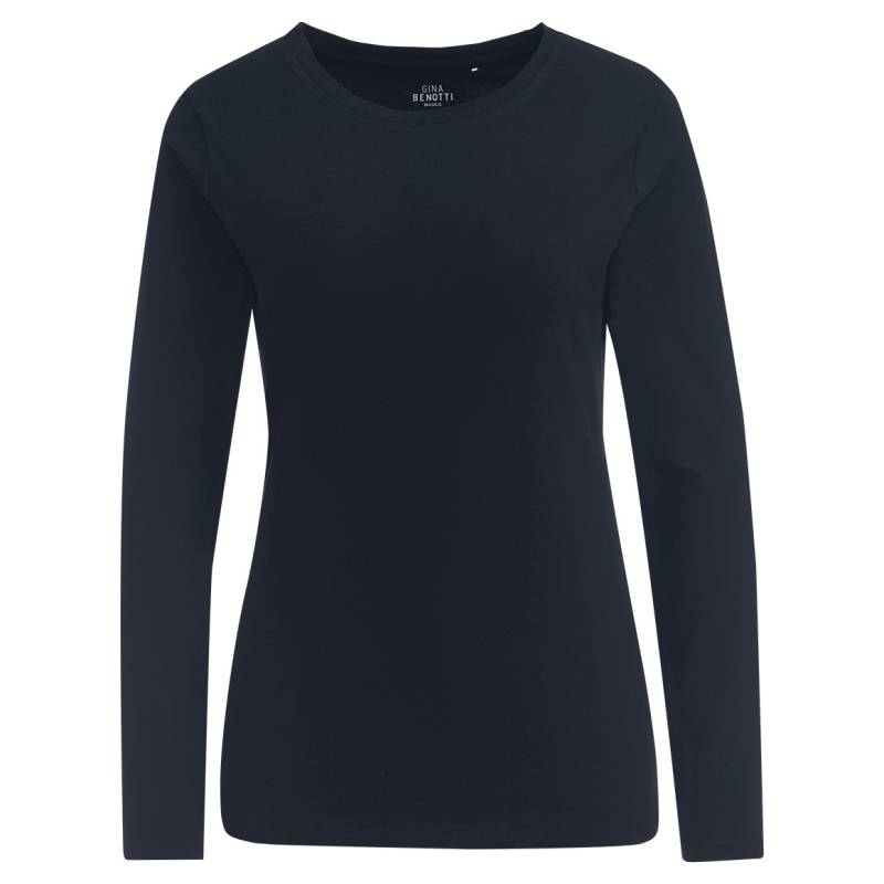 Damen Langarmshirt mit Bio-Baumwolle Damen Langarmshirt mit Bio-Baumwolle von Gina Benotti