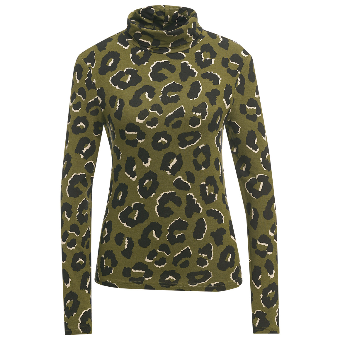 Damen Langarmshirt mit Rollkragen Damen Langarmshirt mit Rollkragen von Gina Benotti