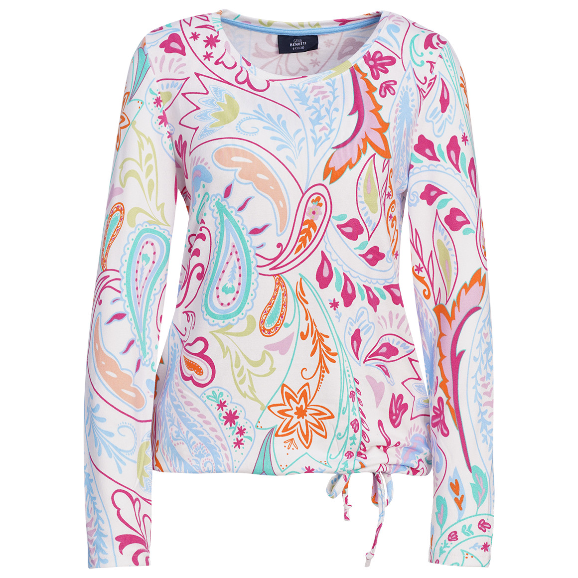 Damen Langarmshirt mit Tunnelzug von Gina Benotti