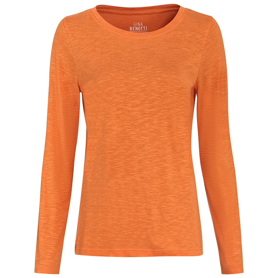Damen Langarmshirt unifarben von Gina Benotti