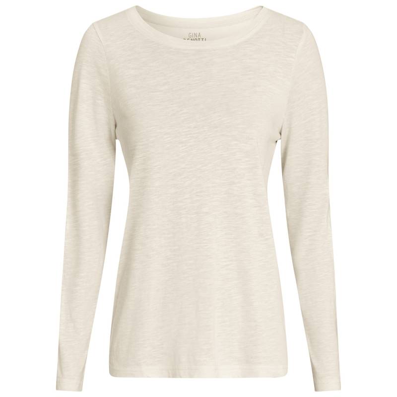 Damen Langarmshirt unifarben von Gina Benotti