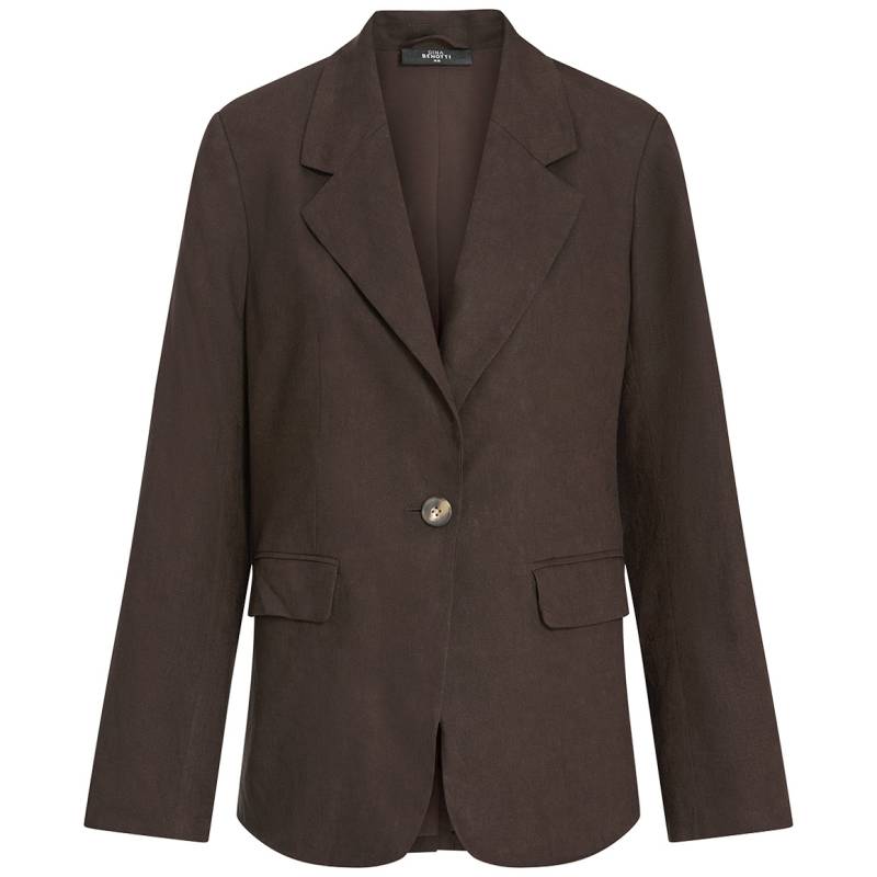 Damen Leinen-Blazer mit Reverskragen von Gina Benotti