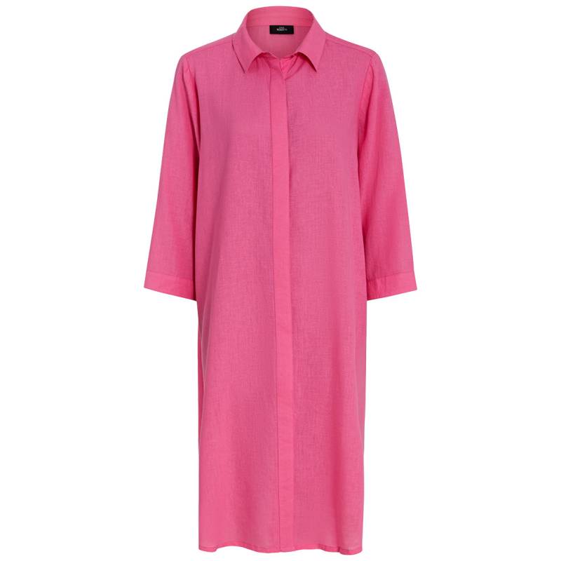 Damen Leinen-Blusenkleid mit Kragen von Gina Benotti