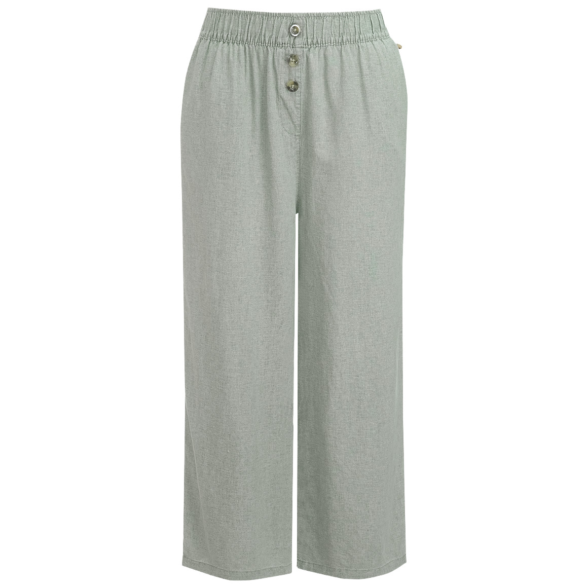 Damen Leinen-Culotte mit Elastikbund Damen Leinen-Culotte mit Elastikbund von Gina Benotti