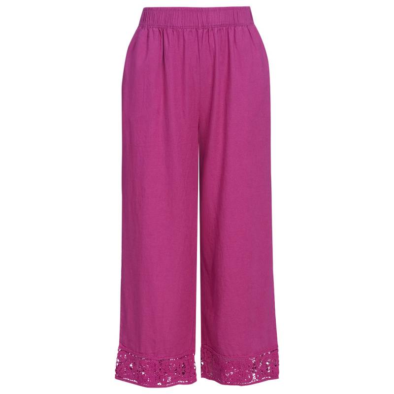 Damen Leinen-Culotte mit Elastikbund Damen Leinen-Culotte mit Elastikbund von Gina Benotti