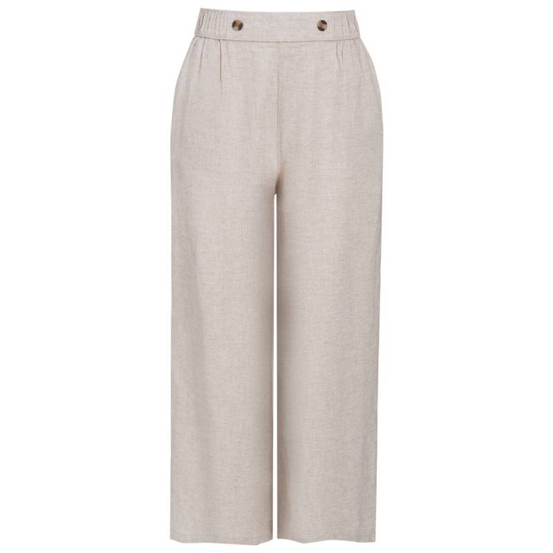 Damen Leinen-Culotte mit Elastikbund Damen Leinen-Culotte mit Elastikbund von Gina Benotti