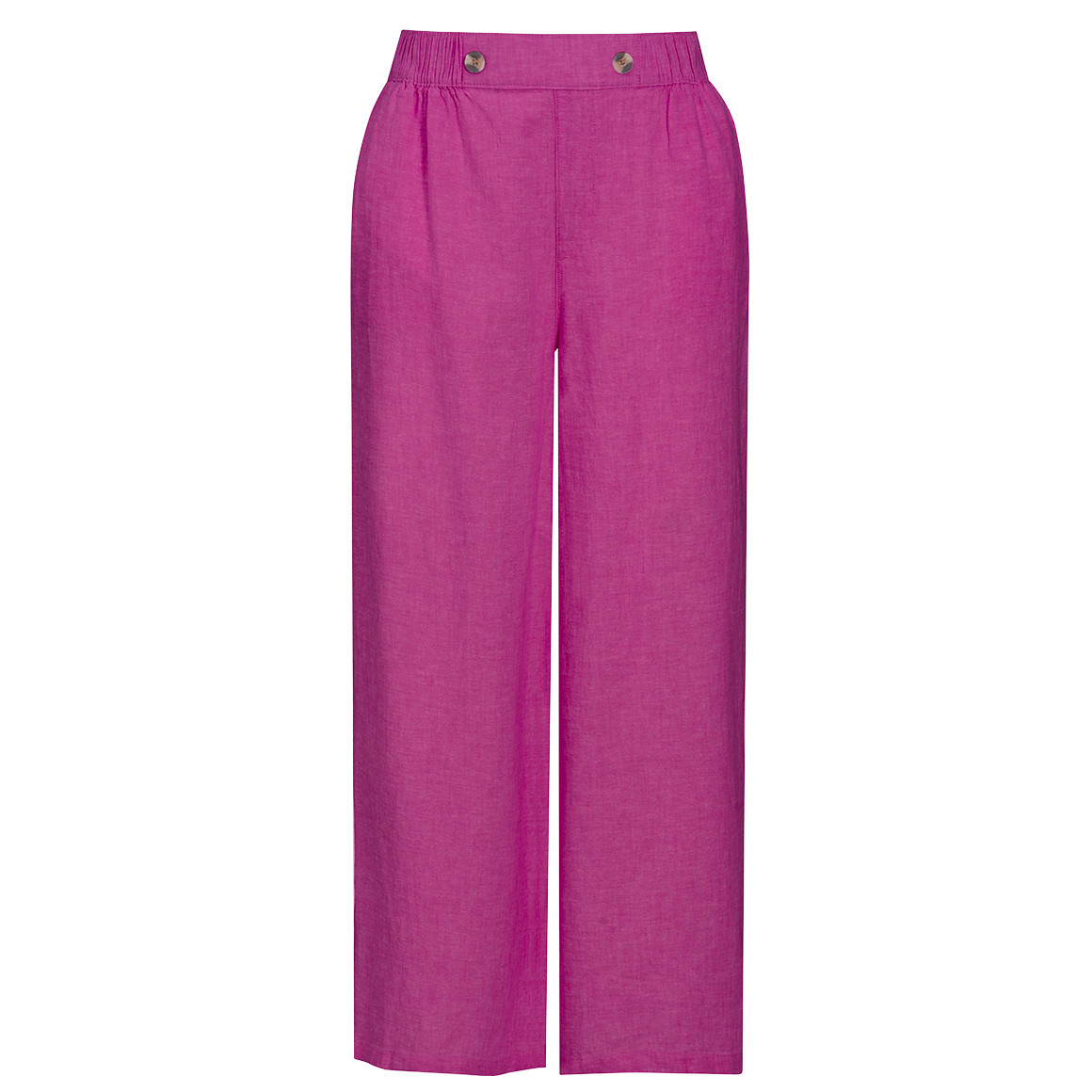 Damen Leinen-Culotte mit Elastikbund Damen Leinen-Culotte mit Elastikbund von Gina Benotti