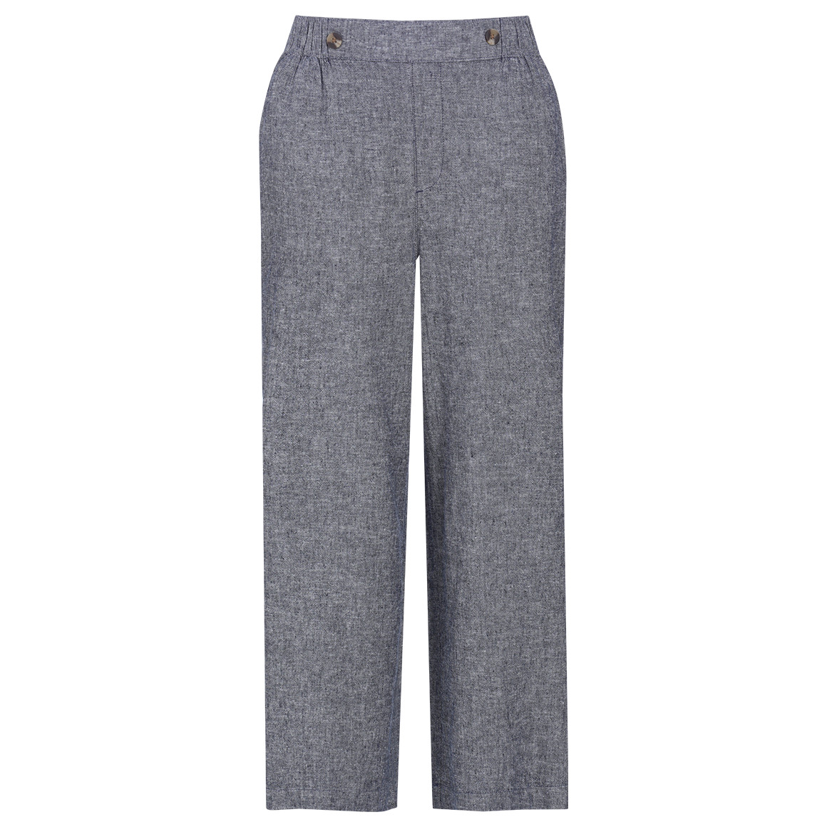 Damen Leinen-Culotte mit Elastikbund Damen Leinen-Culotte mit Elastikbund von Gina Benotti