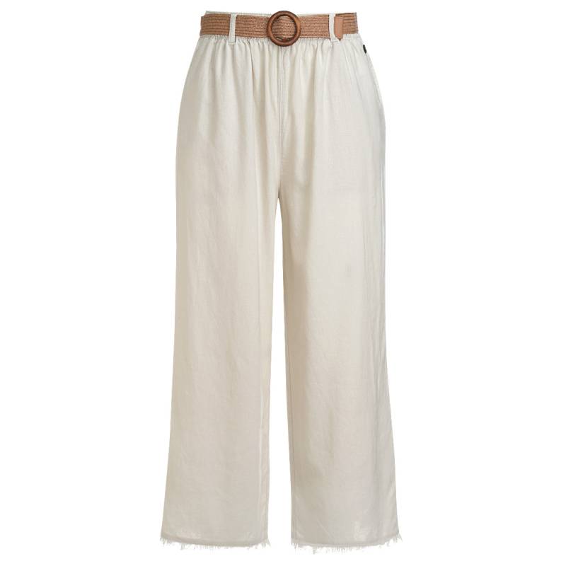 Damen Leinen-Culotte mit Gürtel von Gina Benotti
