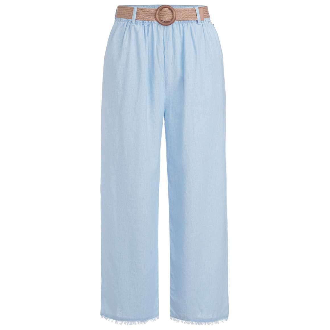 Damen Leinen-Culotte mit Gürtel Damen Leinen-Culotte mit Gürtel von Gina Benotti