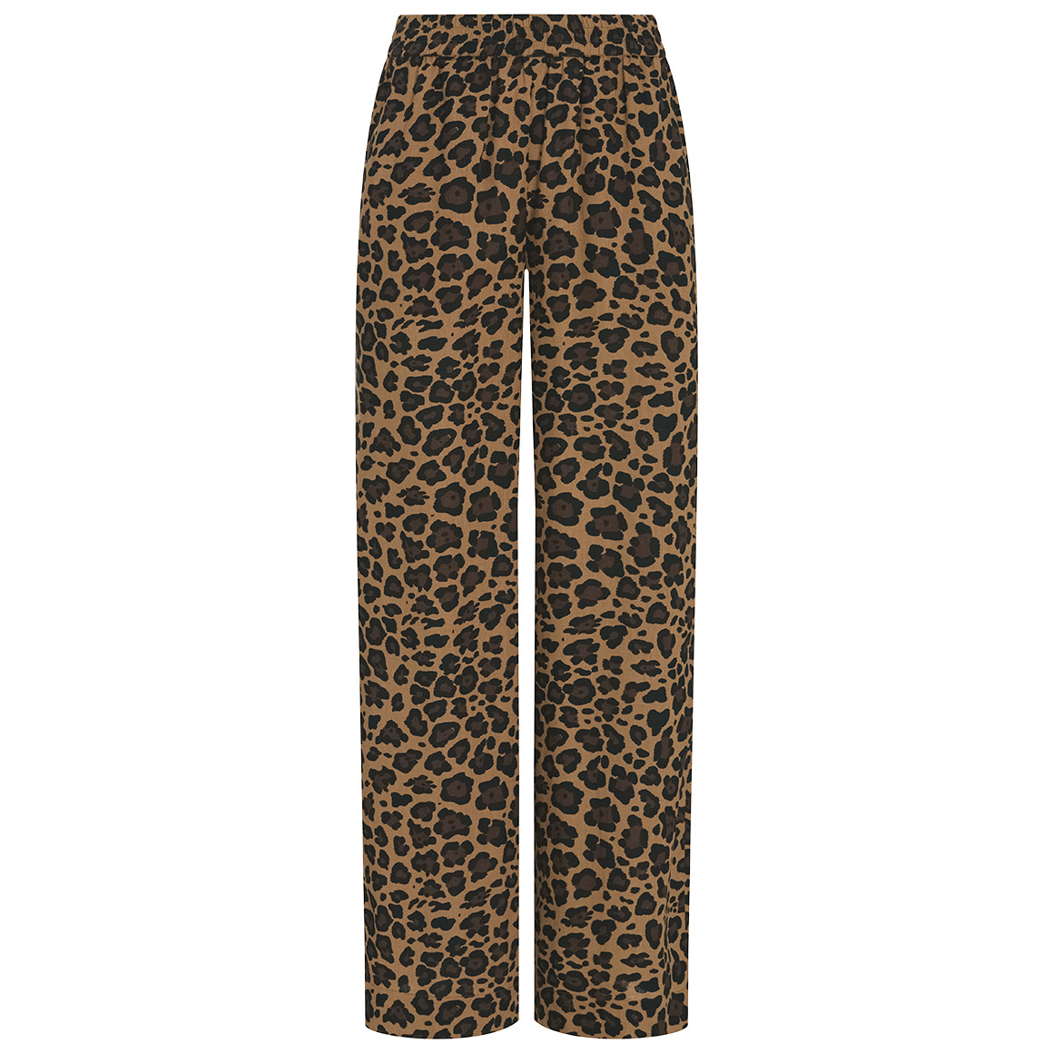 Damen Leinen-Hose im Leo-Look von Gina Benotti