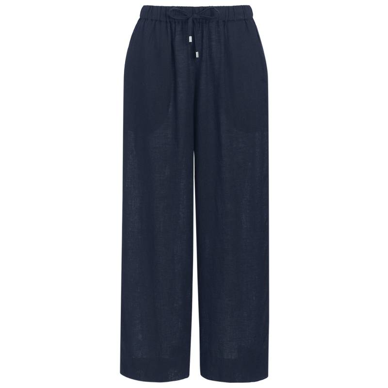 Damen Leinen-Hose mit Elastikbund Damen Leinen-Hose mit Elastikbund von Gina Benotti