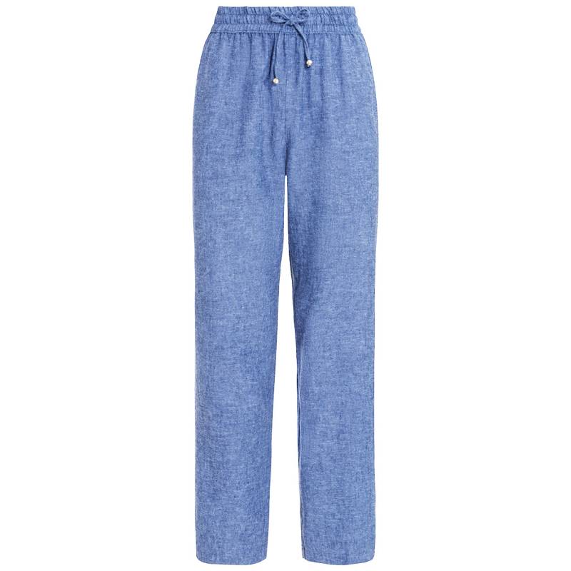Damen Leinen-Hose mit Tunnelzug von Gina Benotti