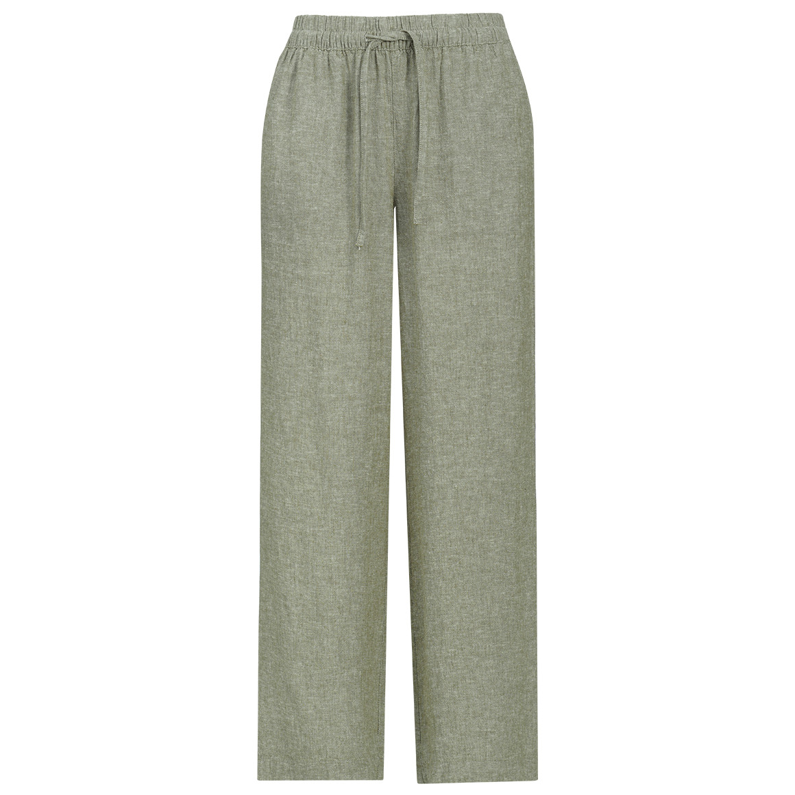 Damen Leinen-Hose mit Tunnelzug von Gina Benotti