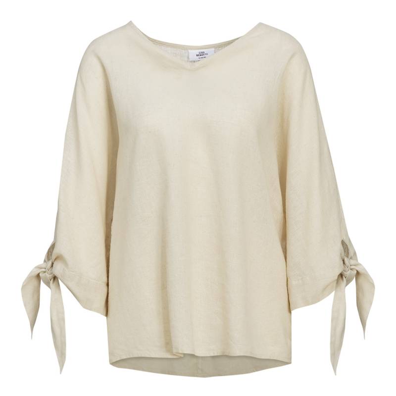 Damen Leinen-Tunika mit Bindebändern von Gina Benotti