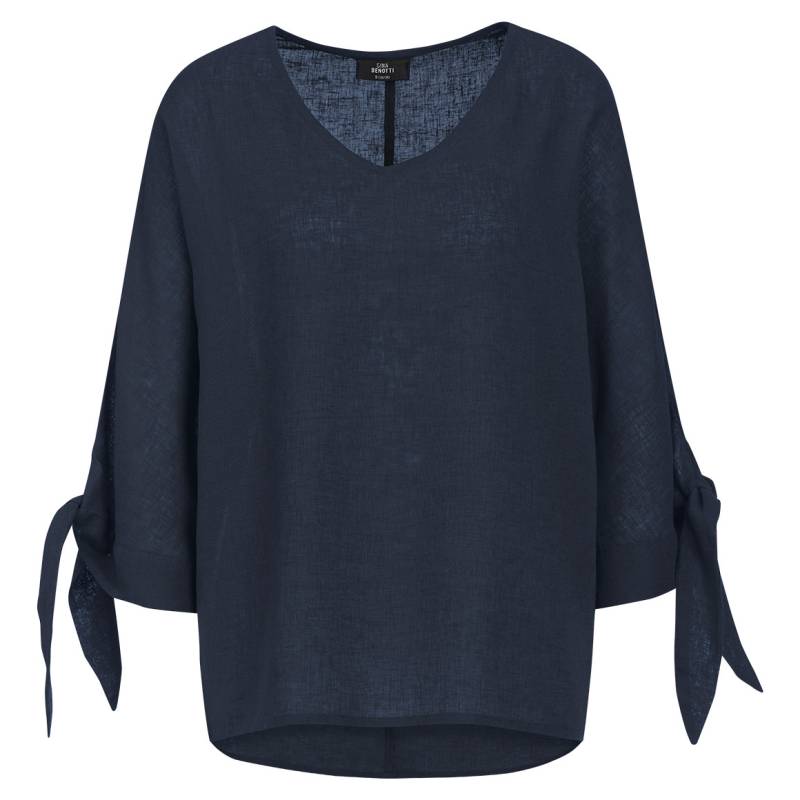 Damen Leinen-Tunika mit Bindebändern Damen Leinen-Tunika mit Bindebändern von Gina Benotti