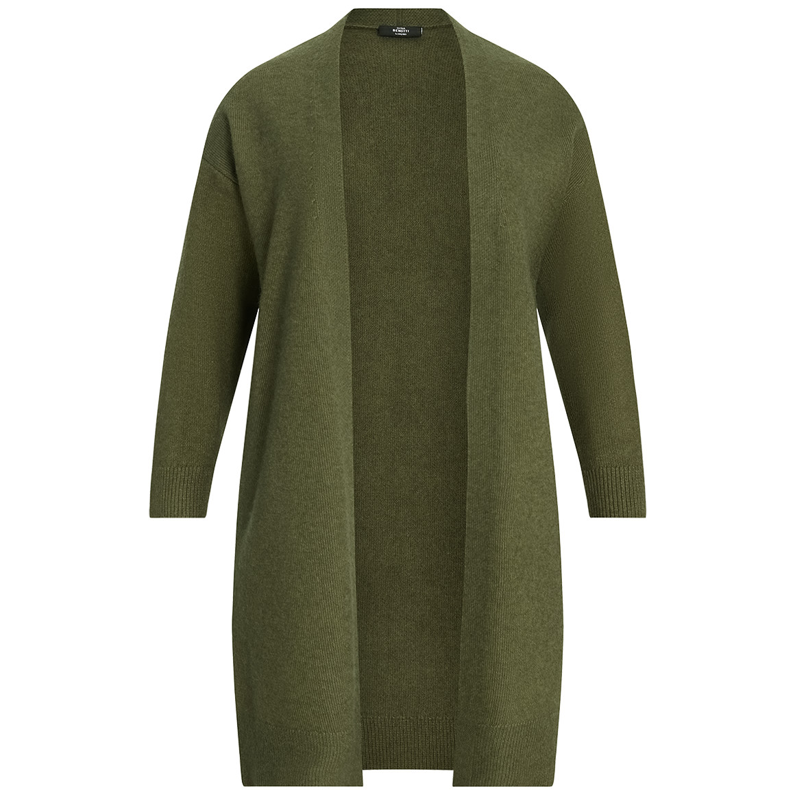 Damen Long-Strickjacke mit Wolle von Gina Benotti