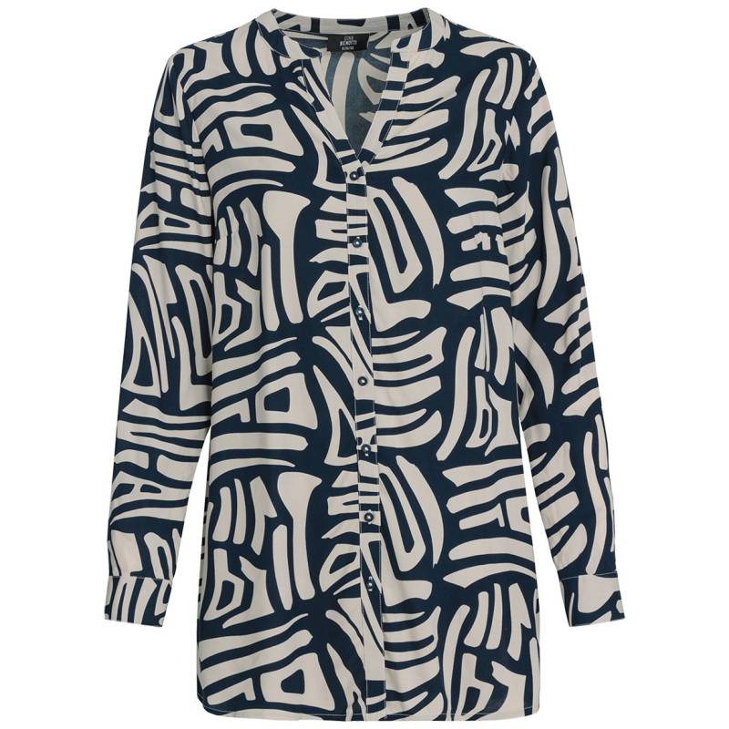 Damen Longbluse mit Turn-up-Ärmeln Damen Longbluse mit Turn-up-Ärmeln von Gina Benotti