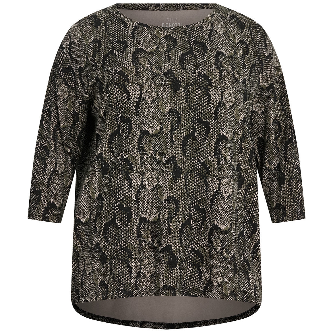 Damen Longshirt mit 3/4-Arm von Gina Benotti