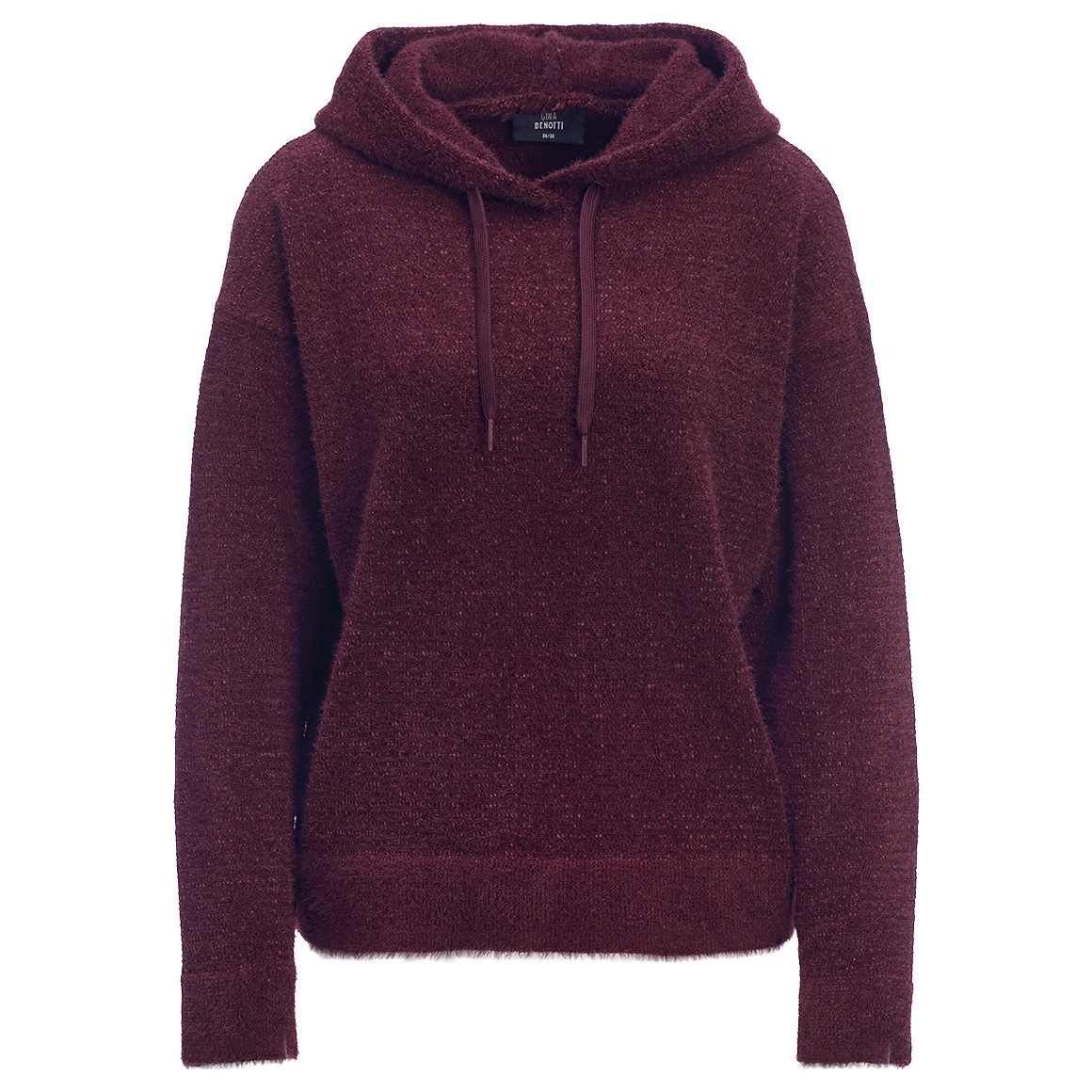 Damen Loungeware-Hoodie in Hairy-Optik von Gina Benotti
