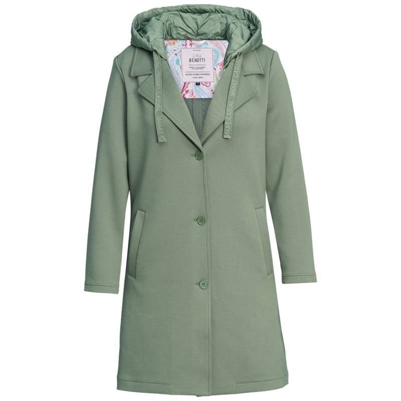 Damen Mantel mit Stepp-Kapuze von Gina Benotti