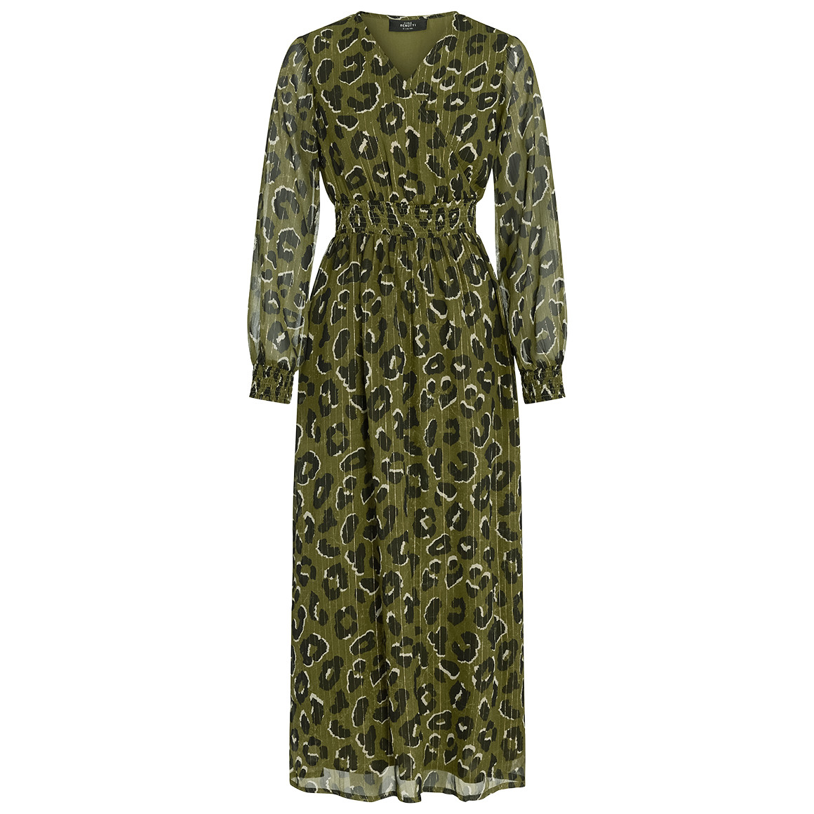 Damen Maxikleid mit Leo-Print von Gina Benotti