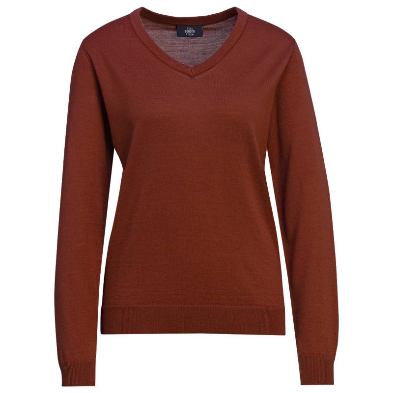 Damen Merino-Langarmshirt mit V-Ausschnitt Damen Merino-Langarmshirt mit V-Ausschnitt von Gina Benotti