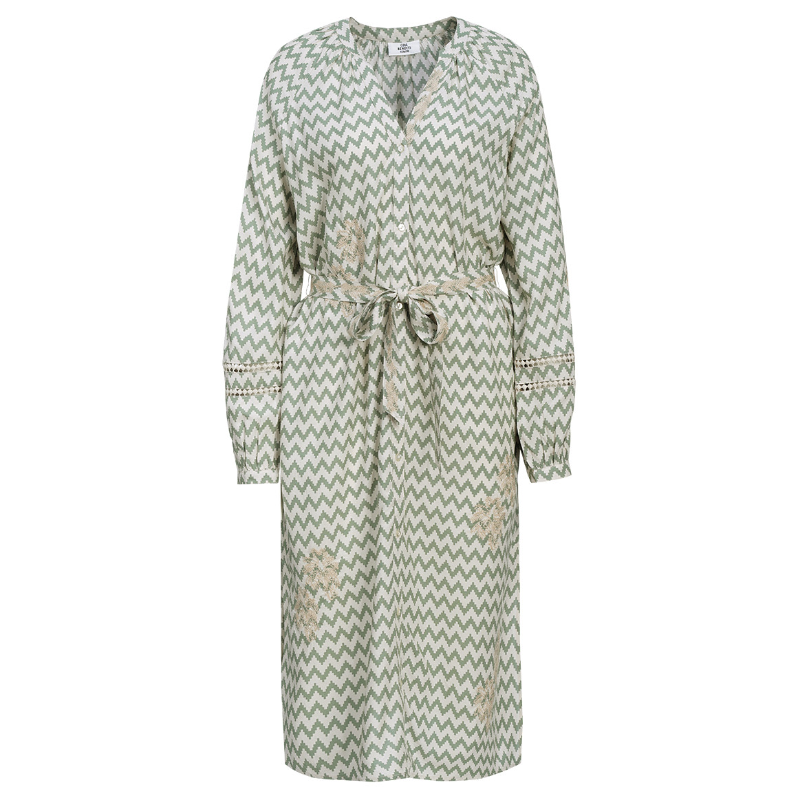 Damen Midikleid mit Zick-Zack-Muster Damen Midikleid mit Zick-Zack-Muster von Gina Benotti