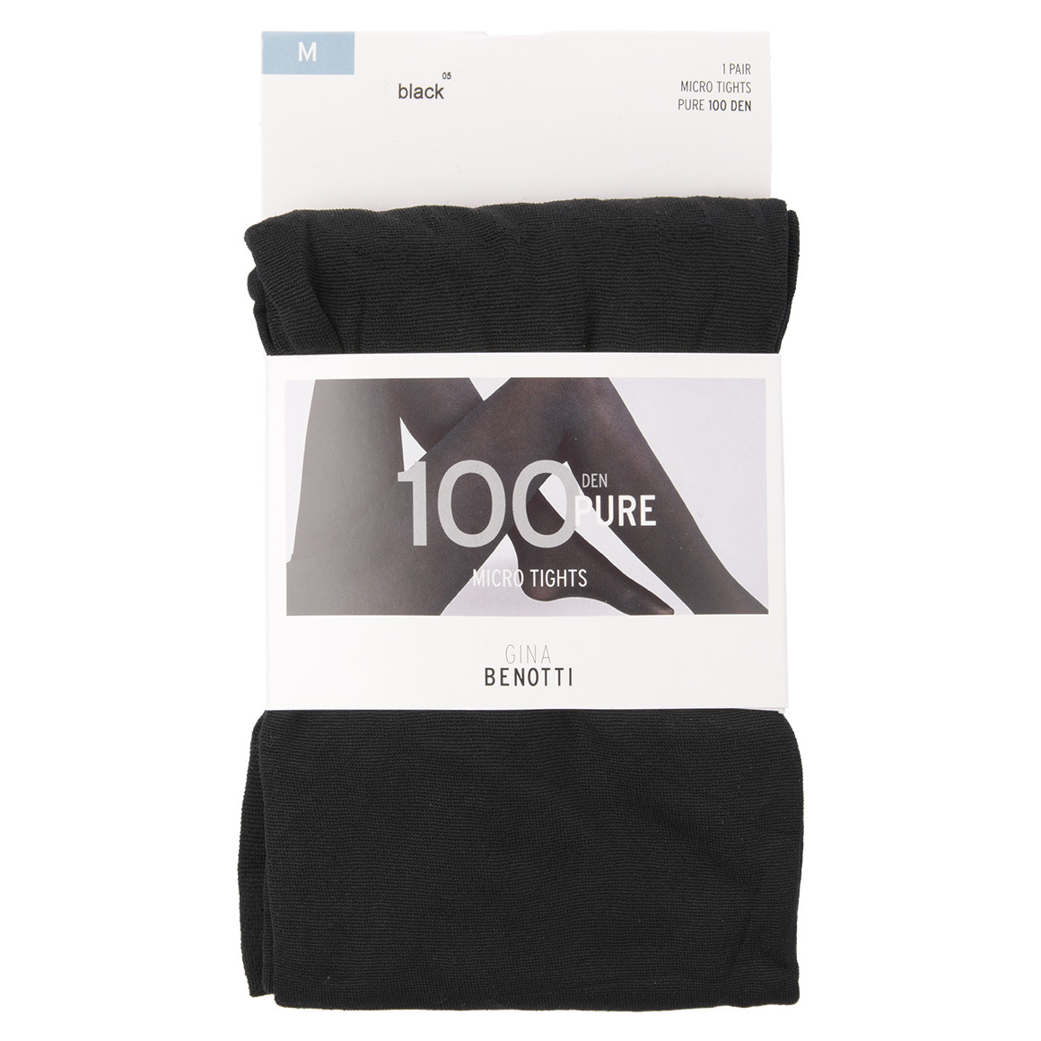 Damen Mikro-Strumpfhose mit 100 DEN von Gina Benotti