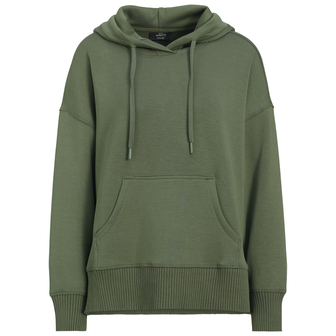 Damen Modal-Hoodie mit Kängurutasche Damen Modal-Hoodie mit Kängurutasche von Gina Benotti