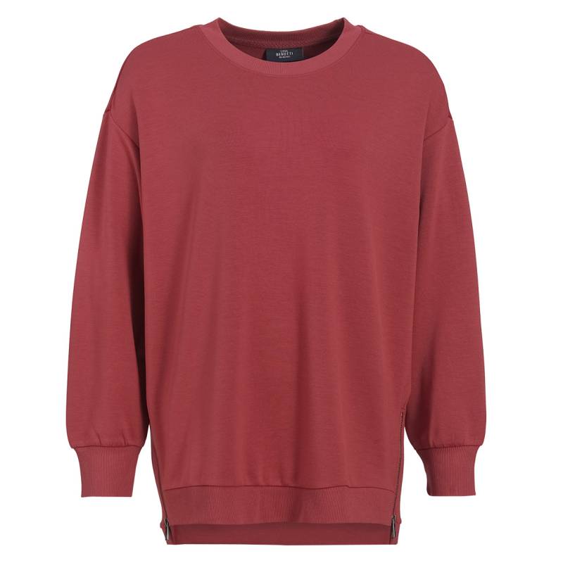 Damen Modal-Shirt mit Zipper seitlich Damen Modal-Shirt mit Zipper seitlich von Gina Benotti