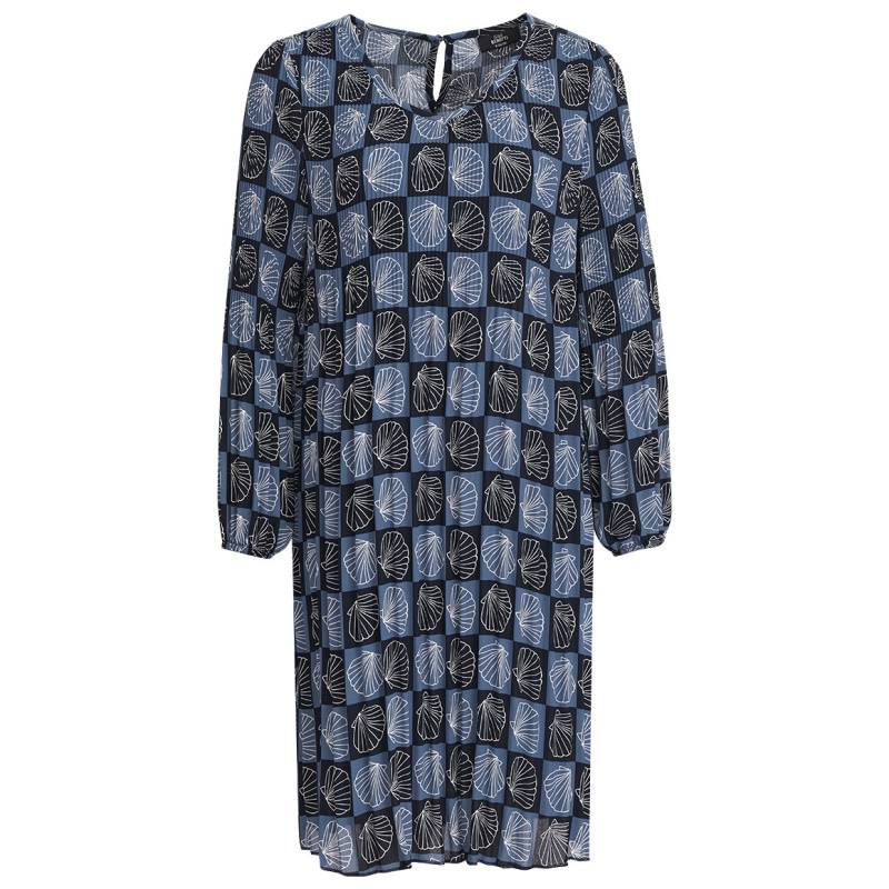 Damen Plissee-Kleid mit Muschel-Motiven von Gina Benotti