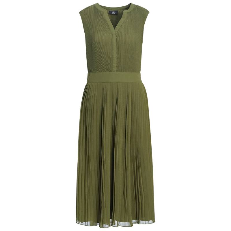 Damen Plissee-Kleid mit kleinem V-Ausschnitt Damen Plissee-Kleid mit kleinem V-Ausschnitt von Gina Benotti