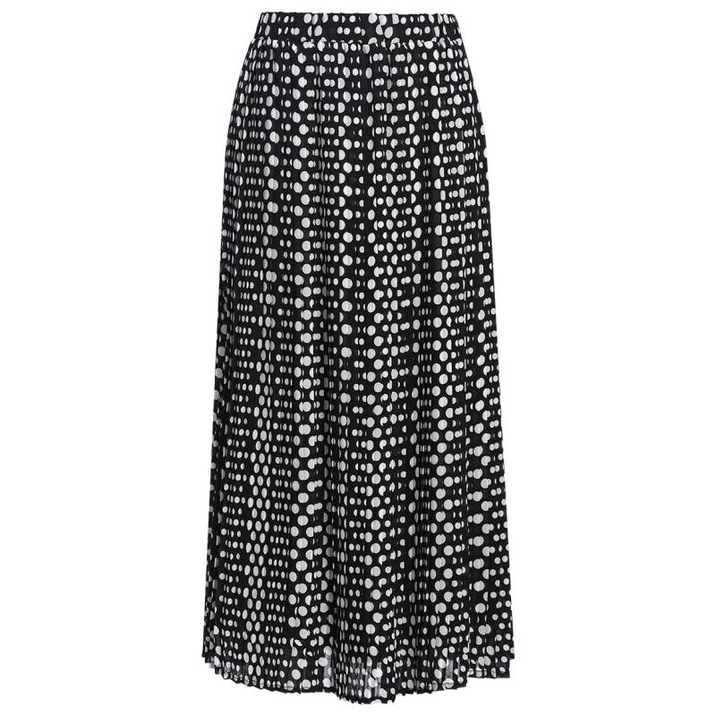 Damen Plissee-Rock mit Punkte-Allover von Gina Benotti