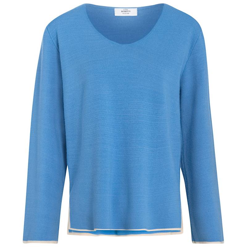 Damen Pullover mit Kontraststreifen von Gina Benotti