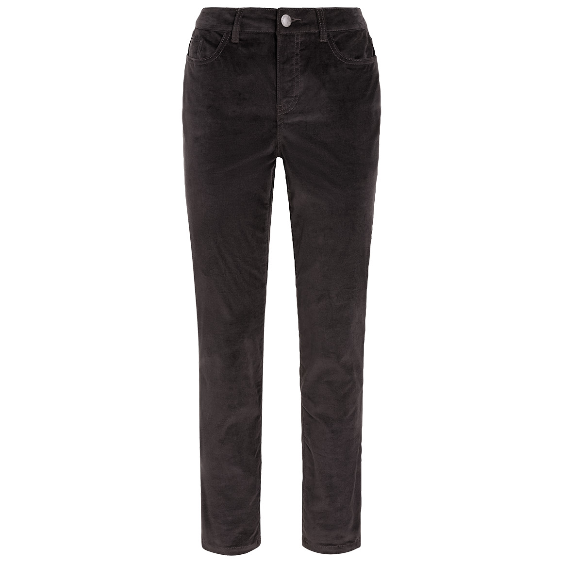 Damen Samthose mit Slim-Fit Damen Samthose mit Slim-Fit von Gina Benotti