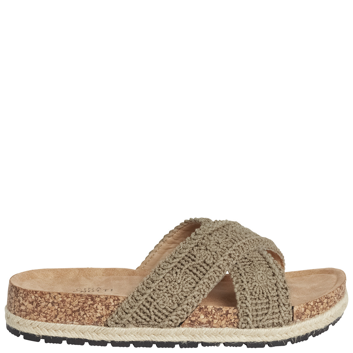 Damen Sandalen mit überkreuzten Riemen von Gina Benotti
