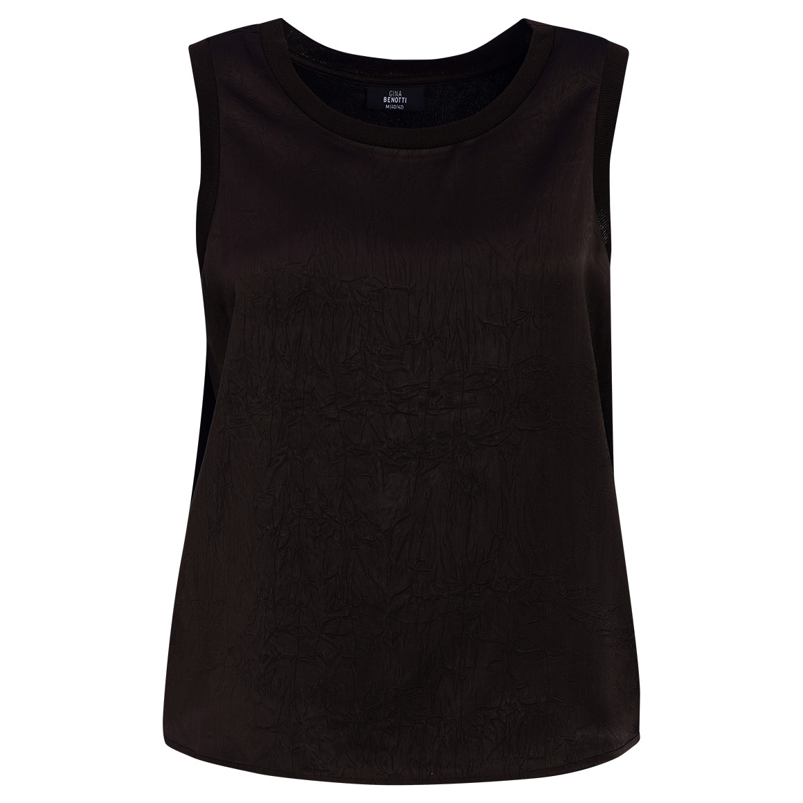 Damen Satin-Top unifarben Damen Satin-Top unifarben von Gina Benotti
