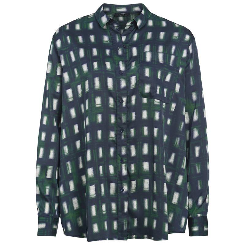 Damen Satinbluse mit Allover-Print Damen Satinbluse mit Allover-Print von Gina Benotti
