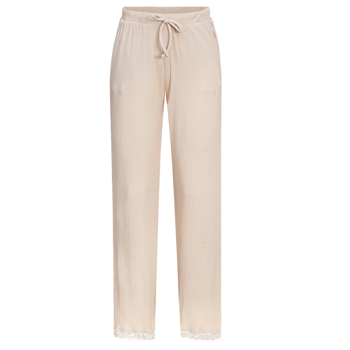 Damen Schlafhose mit Rippstruktur Damen Schlafhose mit Rippstruktur von Gina Benotti