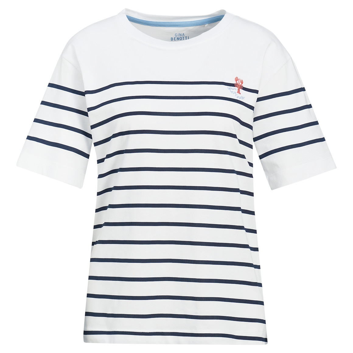 Damen Schlafshirt aus Bio-Baumwolle von Gina Benotti