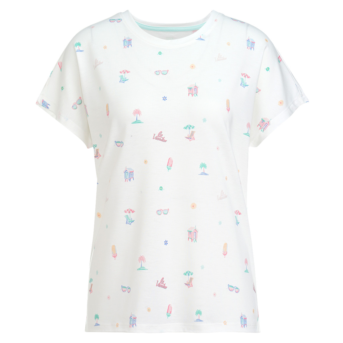 Damen Schlafshirt mit Allover-Muster Damen Schlafshirt mit Allover-Muster von Gina Benotti