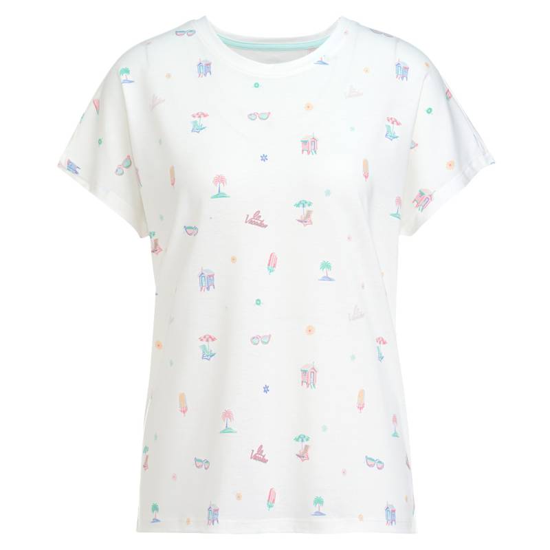 Damen Schlafshirt mit Allover-Muster von Gina Benotti