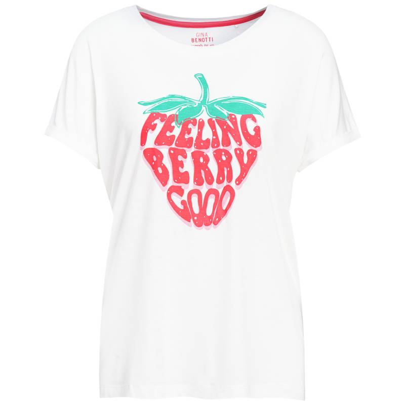 Damen Schlafshirt mit Front-Print Damen Schlafshirt mit Front-Print von Gina Benotti