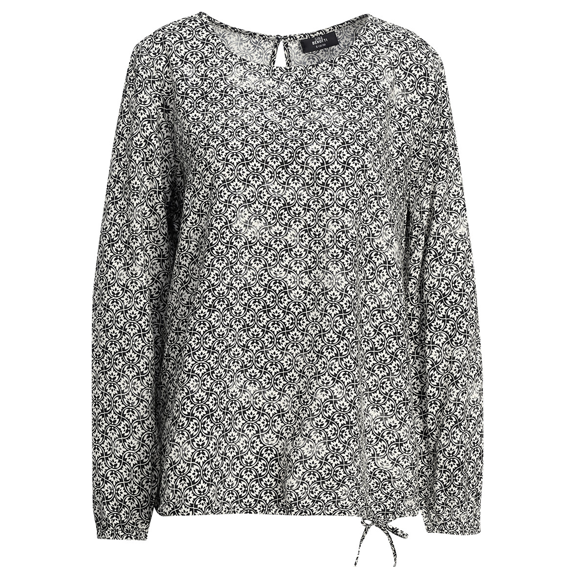 Damen Schlupfbluse mit Allover-Print Damen Schlupfbluse mit Allover-Print von Gina Benotti